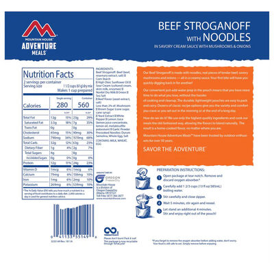 Beef Stroganoff - Pouch, , large